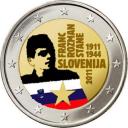 2 euros Slovénie 2011 couleur (ref24322)