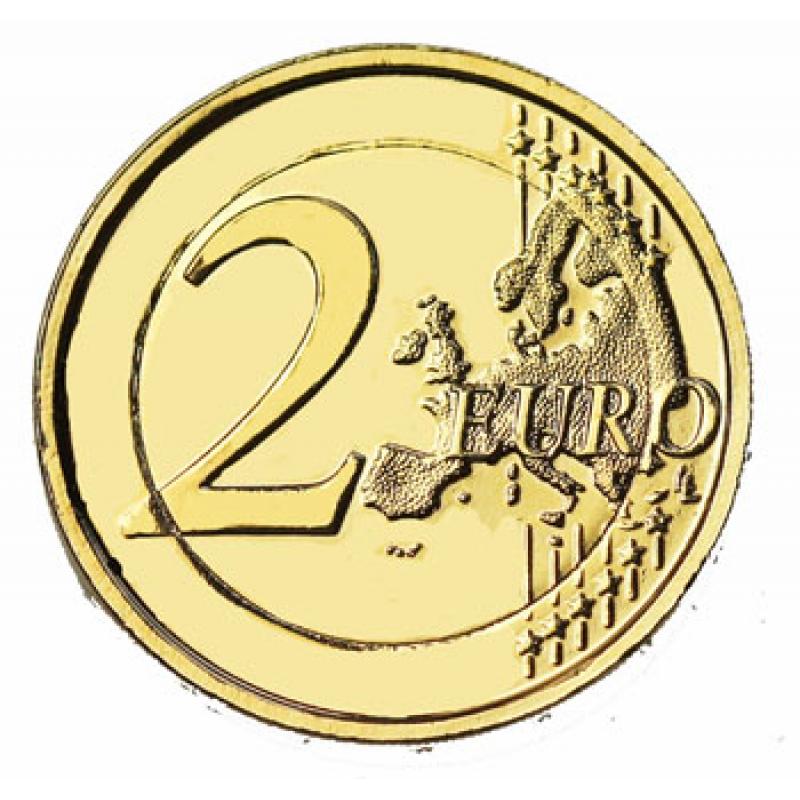 2euros commémorative dorée à l'or fin - Finlande 2021 (Ref28643)