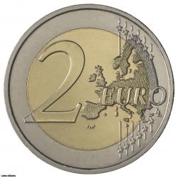 Luxembourg 2021 - 2 euros commémorative en couleur – Grand-Duc Jean (ref30288)