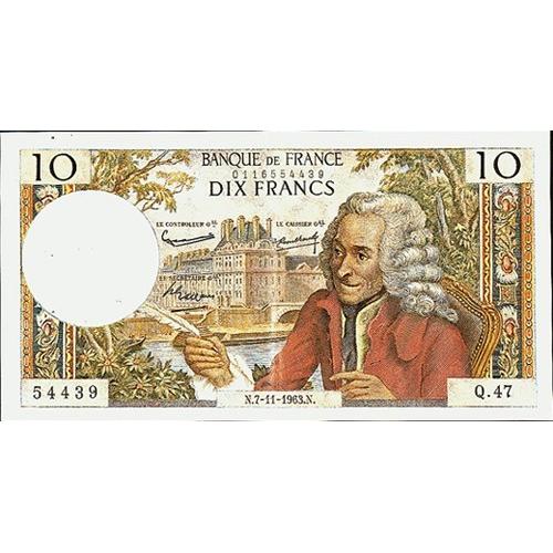 France - 10 Francs Voltaire (ref639210)