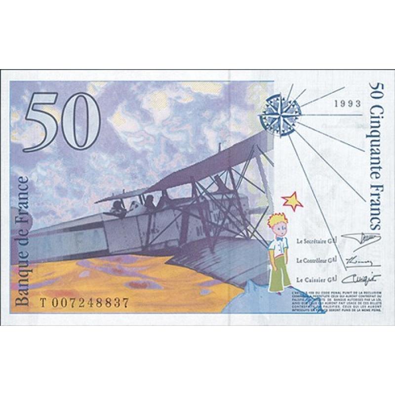 France - 50 francs Saint Exupéry (ref639610)