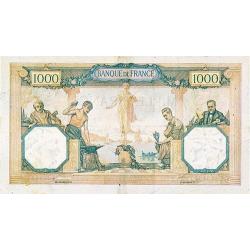 France - 1000 francs Cérès -  Belle Qualité - 1937/1940 (ref640221)