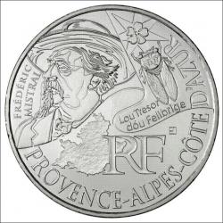 Provence-Alpes-Côte d'Azur 2012 - 10 euros régions (ref321218)