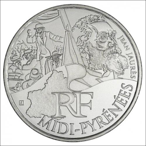 Midi Pyrénées 2012 - 10 euros régions (ref321225)
