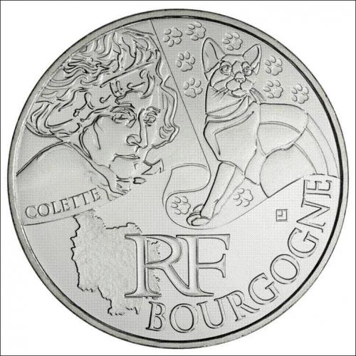 Bourgogne 2012 - 10 euros régions (ref321287)