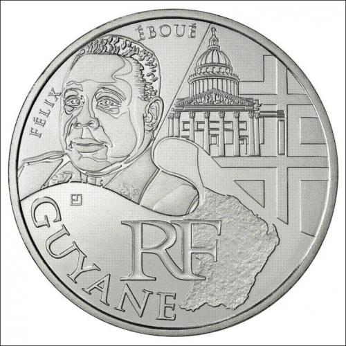Guyane 2012 - 10 euros régions (ref321368)