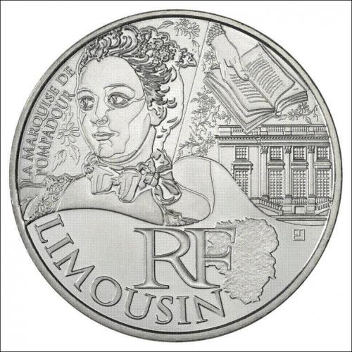 Limousin 2012 - 10 euros régions (ref321401)