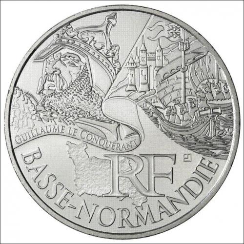 Basse Normandie 2012 - 10 euros régions (ref321425)