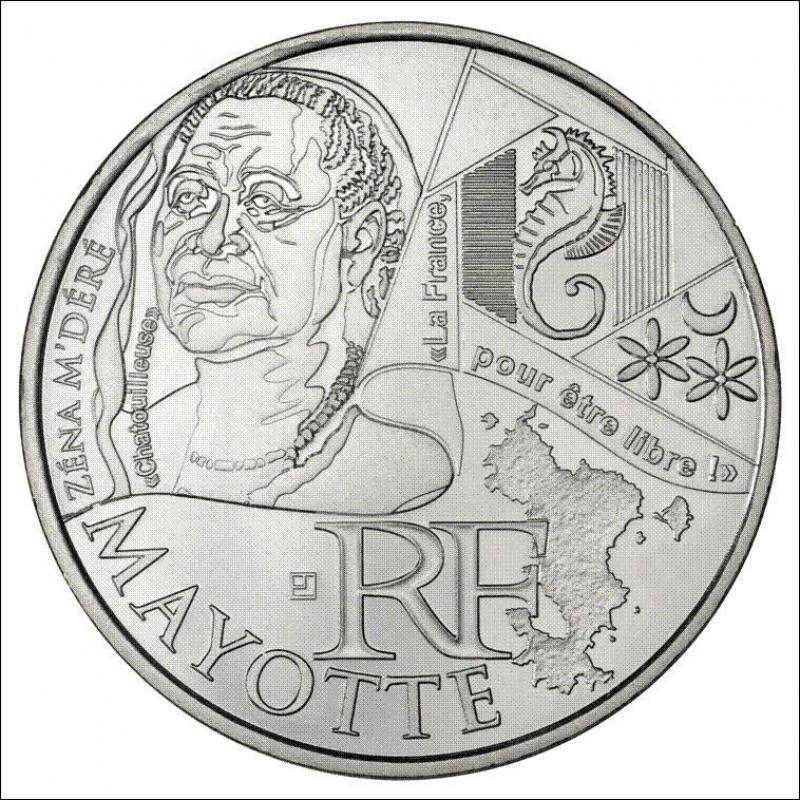 Mayotte 2012 - 10 euros régions (ref321456)