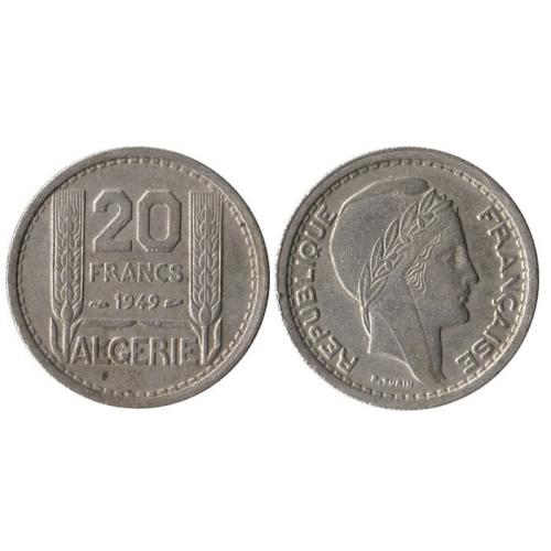 Algérie 20 Francs Turin 1956 (ref 204885)