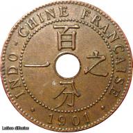 1 centimes Français Indochine (ref 41118)