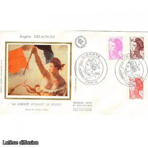 enveloppe 1er jour Delacroix Liberté (ref41194)