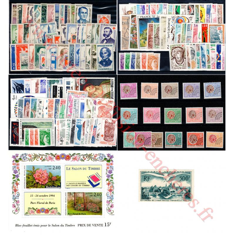 Lot timbres France (ref416)