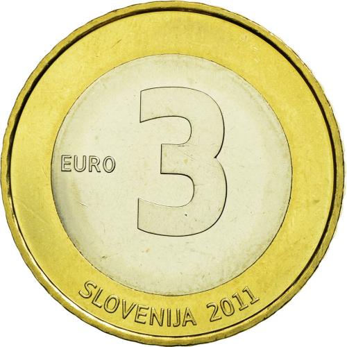 3 euros Slovenie 2011 (ref319459)