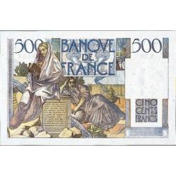 Billet 500Francs - Chateaubriand 1945/1953 - Qualité courante (Ref640076)