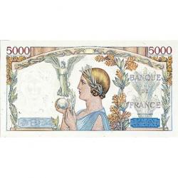 5000 Francs - Victoire ailée - Caissier General - Belle qualité(Ref640407)