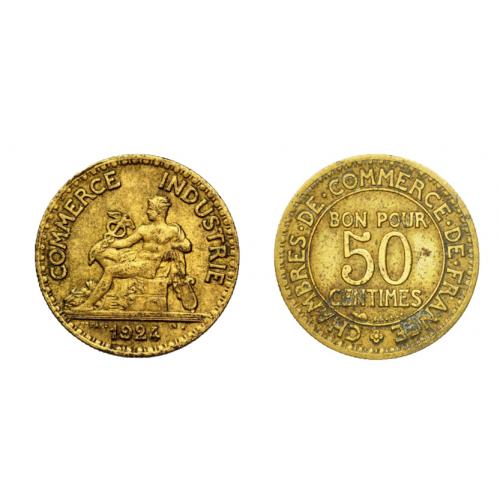 50 centimes - Chambre de commerce (Ref672068)