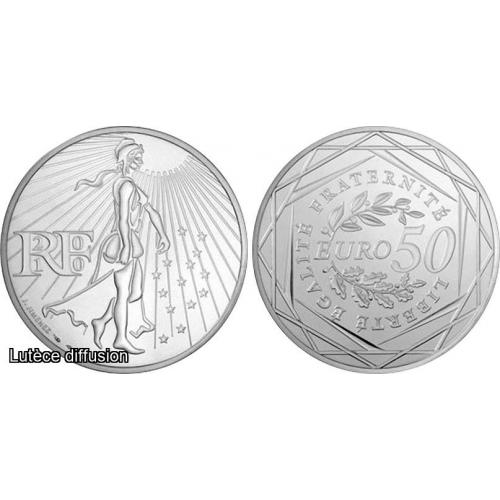 50 euros ARGENT SEMEUSE Monnaie de Paris (ref24634)