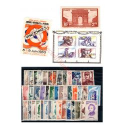 Lot timbres France (ref580)
