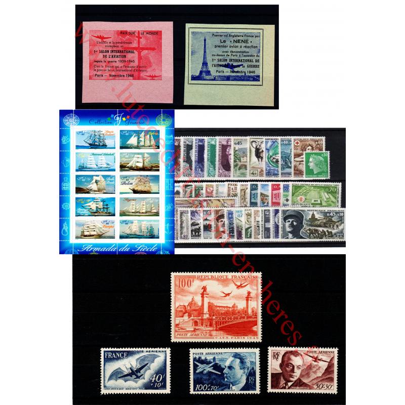 Lot timbres France (ref597)