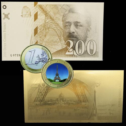 Lot numismatique Tour Eiffel (ref.647)