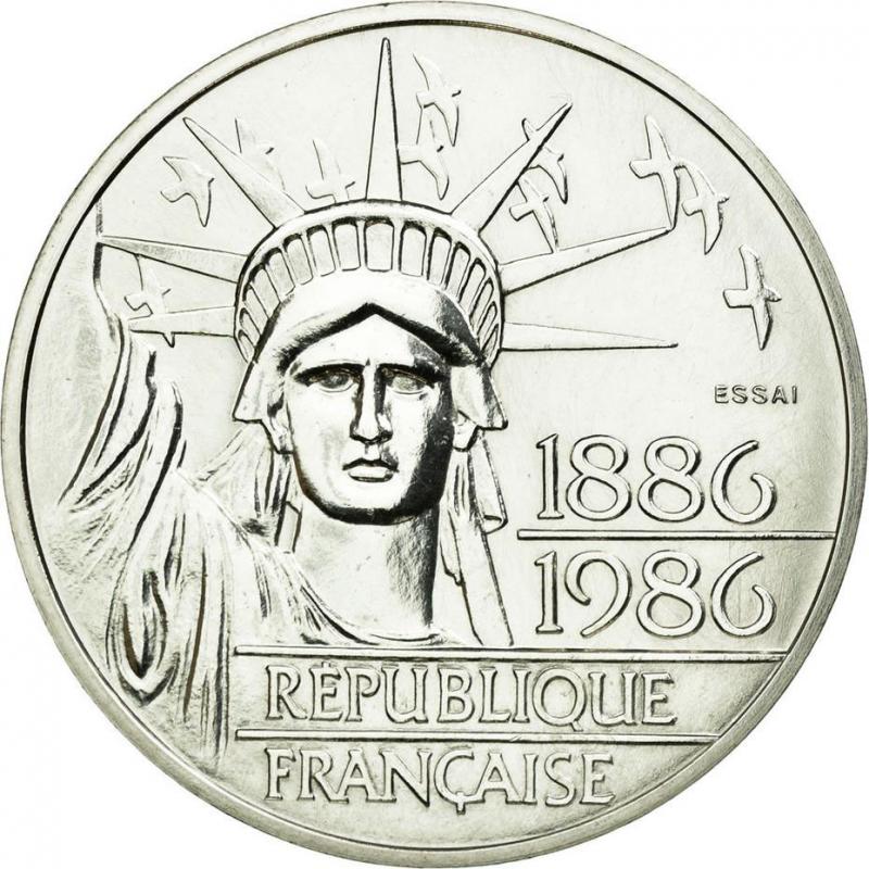 100 Francs - Statue de la Liberté - 1986 - BE (Ref206829)