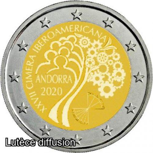 Andorre 2020 Ibéro-Américains - 2euro commémorative (Ref26197)