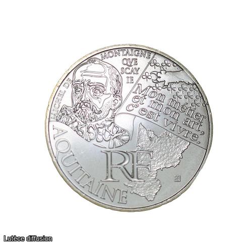 Aquitaine 2012 - 10 euros régions (ref321449)