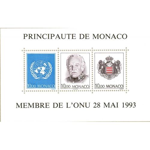 Bloc feuillet Monaco 62 (ref206236)