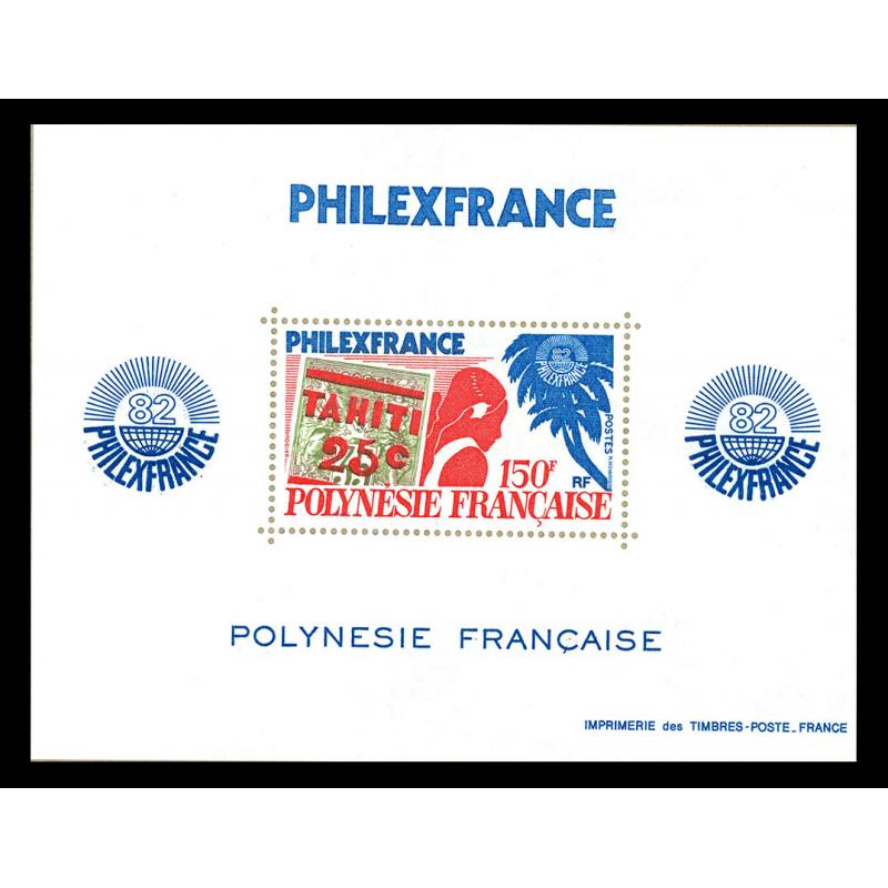 Bloc feuillet Polynésie Française (ref 253432)