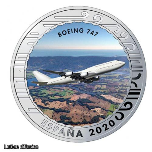 1,50 Espagne 2020 AVIATION BOEING 747 (Ref27695)