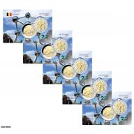 Lot de 5 cartes commémoratives - Belgique 2006 - Atomium (Ref101249)