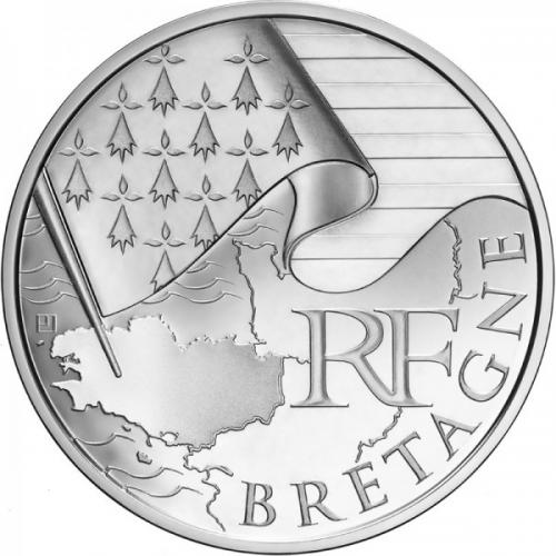 Bretagne 2010 - 10 euros régions (ref3206777)
