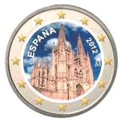 2 euros Espagne 2012 couleur (ref24339)