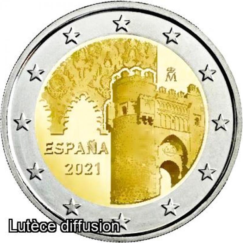 2 euros Espagne commémorative  Tolède – 2 euros (Ref27114)