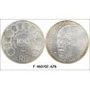 100 Francs JEAN MONNET 1992-SPL