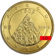2€ Finlande 2009 - dorée or fin 24 carats (ref319954)