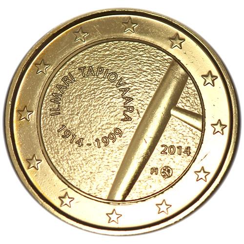 Finlande 2014 - Ilmari- 2€ commémorative dorée à l'or fin (ref326363)