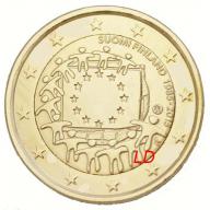 2€ Finlande 2015 - dorée or fin 24 carats (ref328176m)