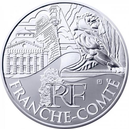 Franche-Comté 2011 - 10 euros régions (ref321025)