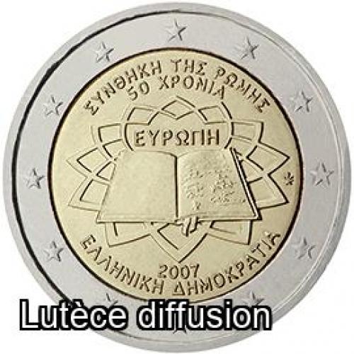 Grèce 2007- Traité de Rome - 2€ commémorative (ref300482)
