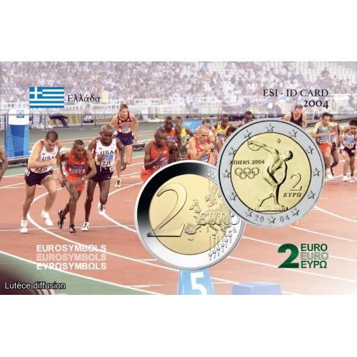 Carte commémorative - Grèce 2004 - JO  (Ref100965)