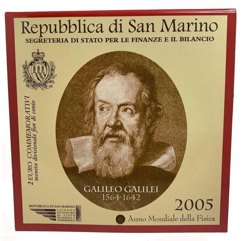2€ commémorative Saint Marin 2005 (ref806023)