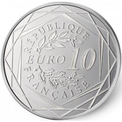 France 2015 Astérix poignée de main - 10 euro Fraternité (refINT308)