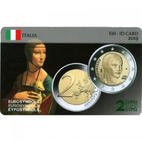 Carte commémorative Italie 2019 (ref 100222)