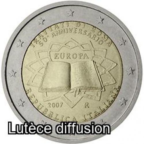Italie 2007- Traité de Rome - 2€ commémorative (ref300499)