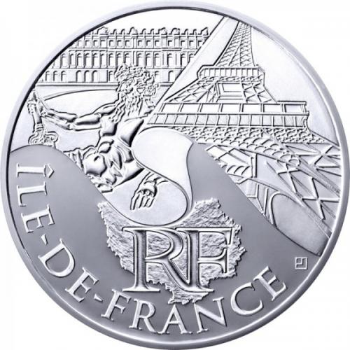 Île-de-France 2011 - 10 euros régions (ref321137)
