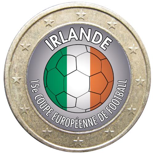 1 euro Football Irlande (ref329124)