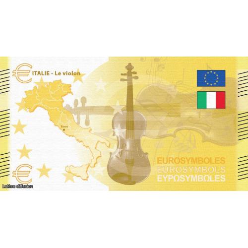 Billets thématiques - Le violon - Italie (ref45541)