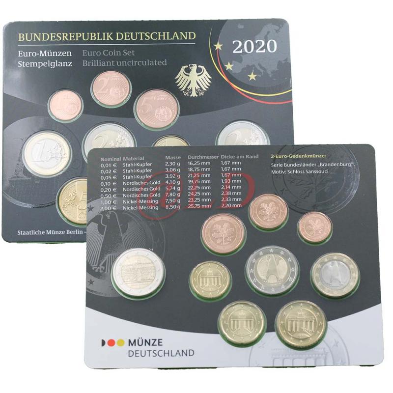 Coffret BU Allemagne 2020 (ref24960m)